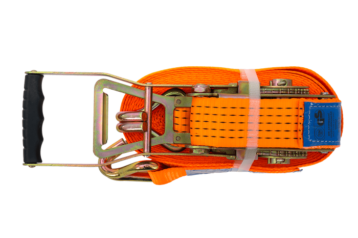 UNITRAILER ERGO 10m/50mm/5t oransje transportbånd med strammer