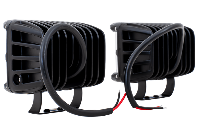 Sett med to LED-arbeidslamper, reflektor TT TECHNOLOGY TT.13209 12xLED 2200lm