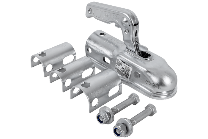 STEELPRESS ZSK-1700D+Z2 kulekobling for 1700 kg tilhenger med 35-50 mm rørformet dragstang