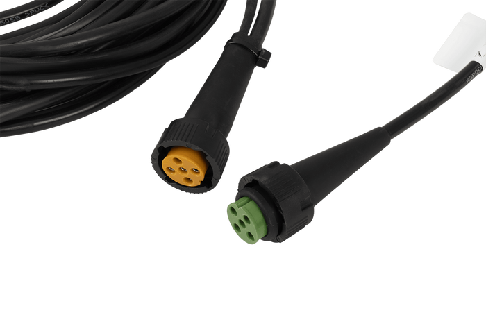 ASPÖCK elektrisk installasjon tilhenger sele 5 m 7 PIN plugg bajonetter 2x 5 PIN