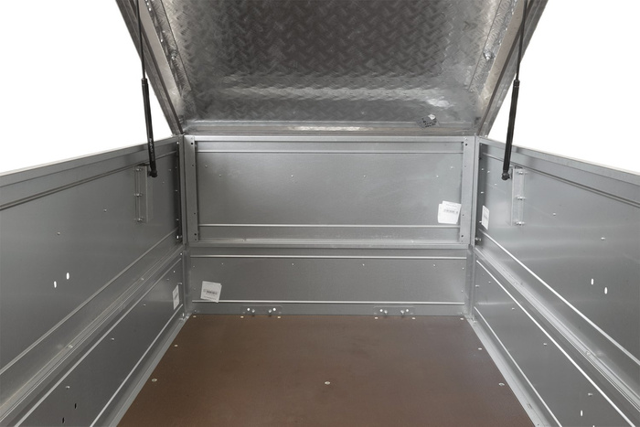 UNITRAILER HAGETRAILER 200 KIPP tilhengertrekk med sylindere / nøkkellås