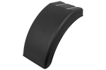 Høyre halvdel av skvettskjerm for tilhenger DOMAR DR1014002 hjulbue 400/240mm
