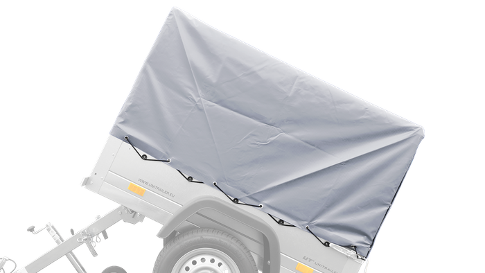 Unitrailer 1510/150 deksel KIPP H-800 GRÅ