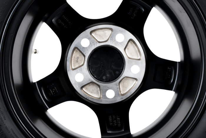 Forsterket tilhengerhjul KENDA DEKK 195/50 R13C 104/102N ALUMINIUM FELG STARCO sort 6Jx13"H2 5x112 ET:30