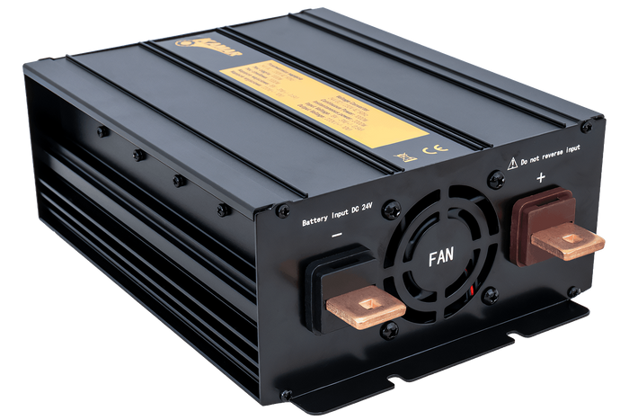 Spenningsomformer 24V/230V (1000/2000W) KAMAR E1927