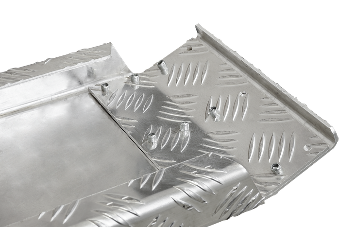 Aluminium Unitrailer UNI L1250 ALU ramper - et sett med 2