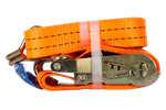UNITRAILER 3m/35mm/2t oransje transportbånd med strammer