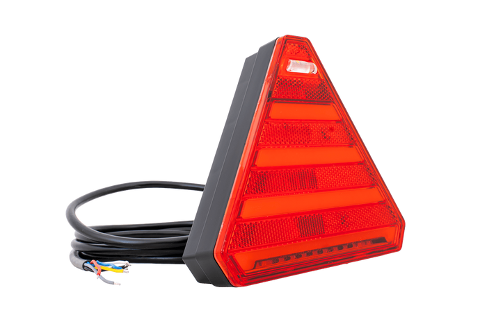 WAŚ W245 LED baklykt 6 funksjoner universal