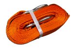 OUTLET Slepetau med kroker UNITRAILER slepestropp 4,5m/50mm/5t oransje