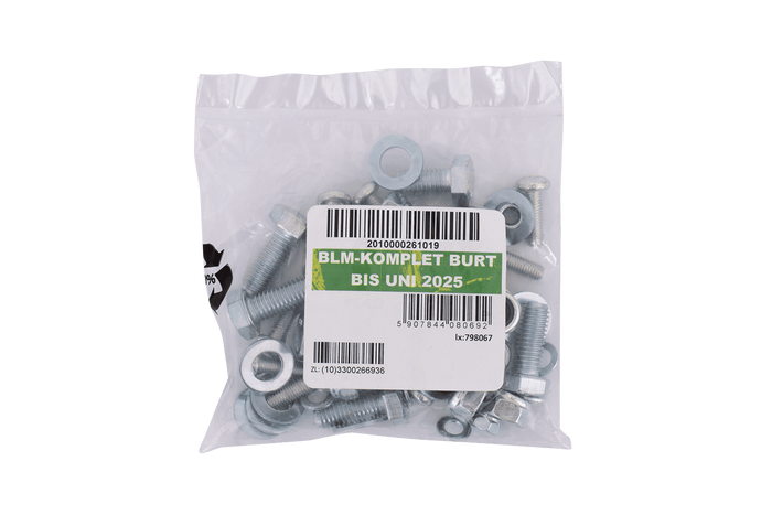 BIS MARCOPOL monteringsskruesett for skjenk i KIPP-serien