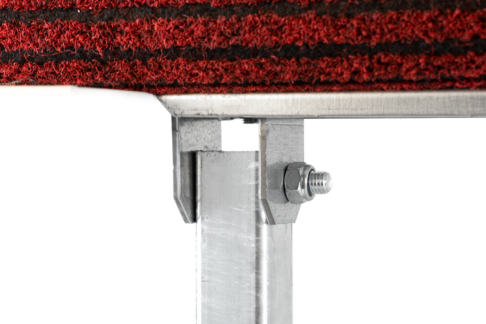 UNITRAILER flat sidestøtte, lengde 200cm, høyde 30cm, for båthenger