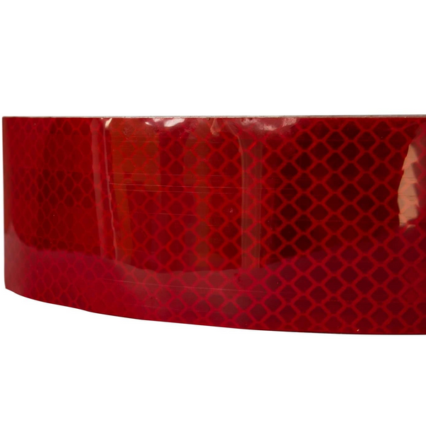 Kontur reflekterende tape, rød, 1 meter