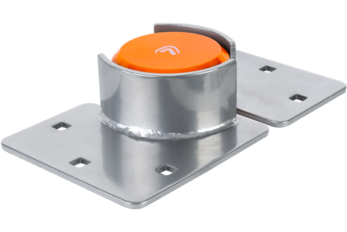 Lås for tilhenger og semitrailer ZANNA TYTAN 2 nøkler