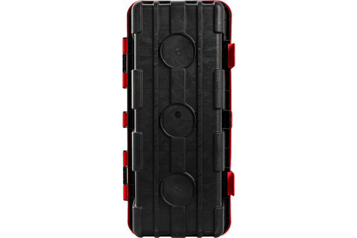 Brannslukningsboks 6/9kg DAKEN 82130 REGON 715x335x240mm rød