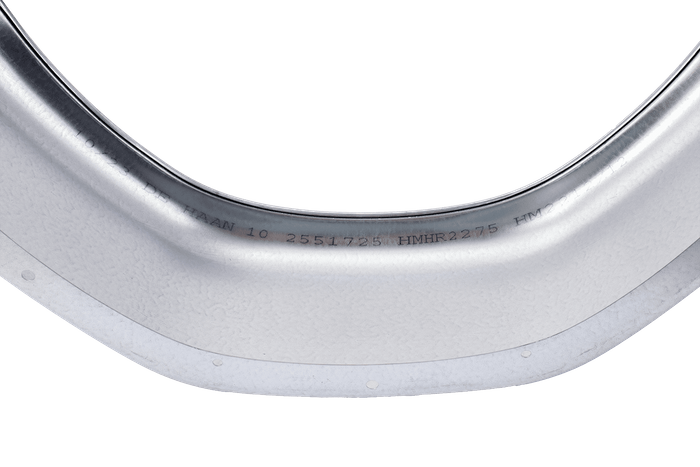 Sett med to skjermer for en 14-15" tilhenger DE HAAN HMHR 2275, hjulbuer 750/220mm