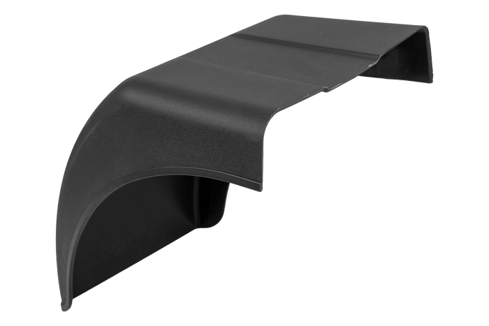 Høyre halvskjerm for tilhenger DOMAR DR1012502 hjulbue 340/220mm