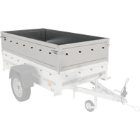 BIS aluminiumsider for UNITRAILER GARDEN 201 KIPP ALU tilhenger
