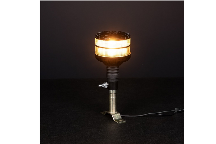 KAMAR X-SPIDER 1 fleksibel LED-varsellampe, oransje blinklys
