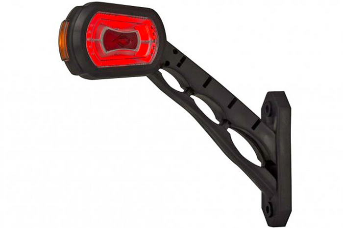 HORPOL LDCC 2698 LED venstre markeringslampe på gummiarm