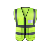 HERMON XXL gul refleksvest med lommer