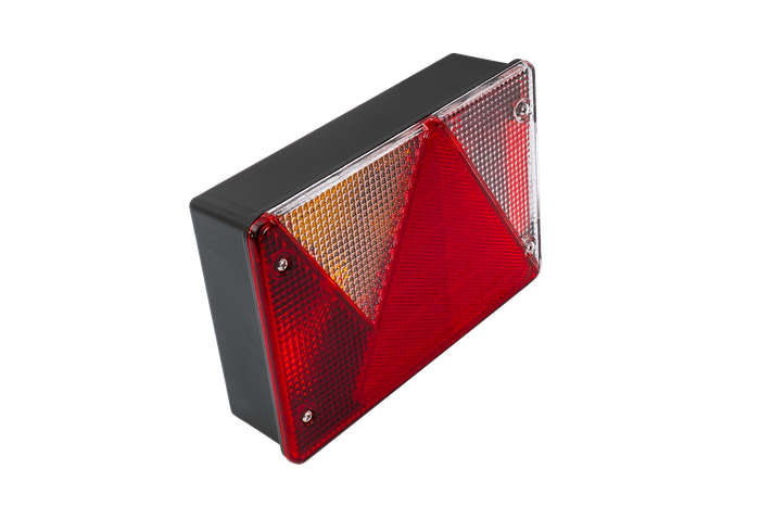 ASPÖCK Multipoint IV baklykt, 6 funksjoner, venstre