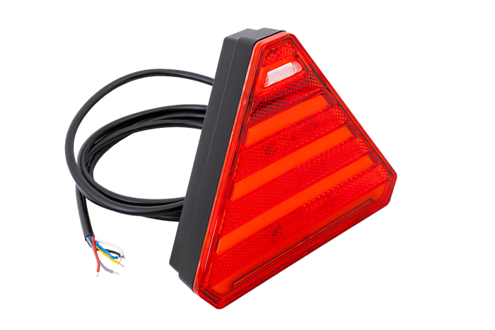 WAŚ W245 LED baklykt 6 funksjoner universal