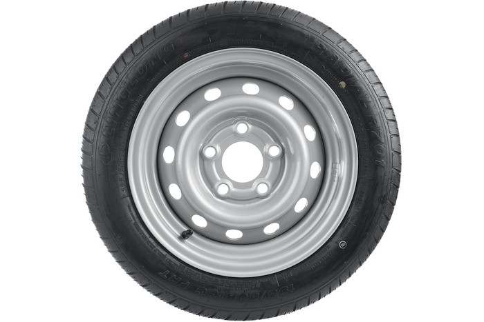 Forsterket hjul for tilhenger DEKK LINGLONG 195/50 R13C 104/101N FELG UNITRAILER 5.5Jx13"H2 5x112 ET:30
