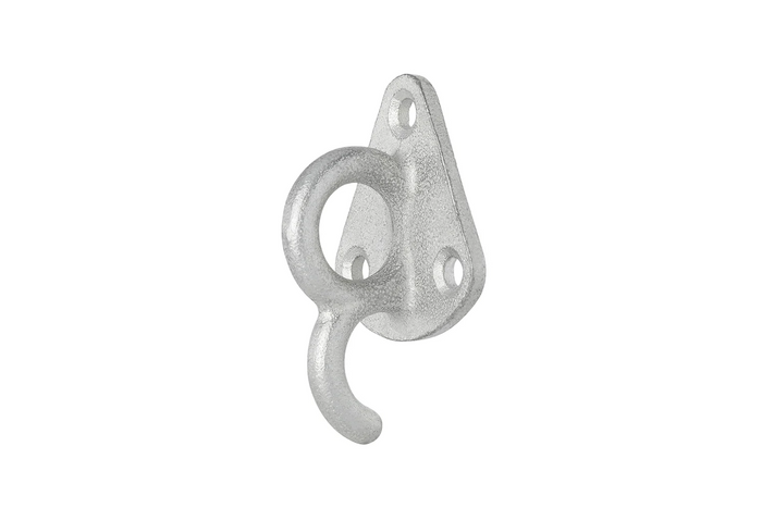ProPlus 342157 metallkrok på siden med malje for feste av presenning og tilhengertaustropper