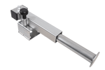UNITRAILER JL2 uttrekkbar sveivstøtte for 1300 kg flatbed-tilhenger 410-645 mm