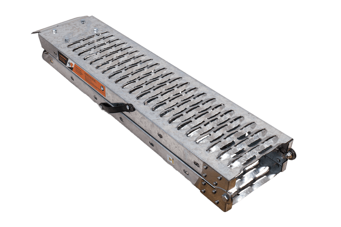 UNITRAILER ALR004B sammenleggbar rampe stålrampe for tilhenger 190 cm 200 kg