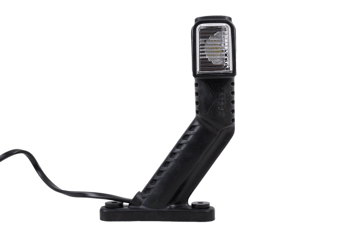 ASPÖCK SUPERPOINT IV LED venstre markeringslykt på gummiarm