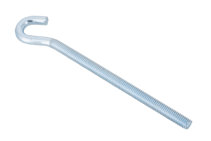 DROMET HZ M6x120 konstruksjonskrok med åpen ende (bøyd)