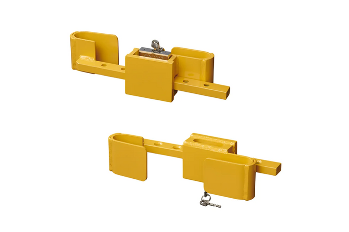 Tyverisikring for containerhenger ProPlus 381341V01 justerbar lås 23-42cm