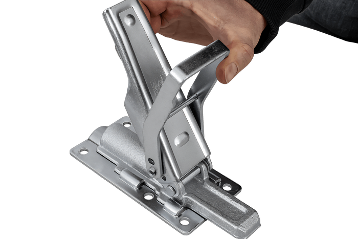 Sidefeste med lås WINTERHOFF BV 90-1 + BVG 90-A komplett tilhengersidelukking