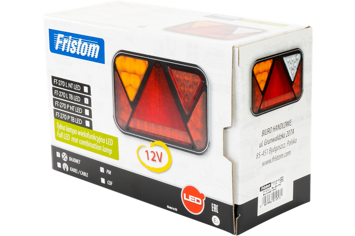 Baklys Fristom FT-270 LED 6 funksjoner igjen