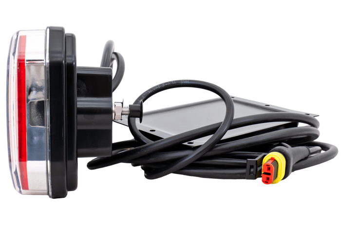 WAŚ W150DD LED-baklykt med 6 funksjoner, universal