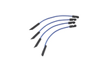 Sett med fire ProPlus 342180 presenningklemmer, fleksible multifunksjonssnorer, 280 mm