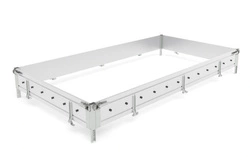 UTSALG BIS aluminium H-300 sider for TEMARED TRANSPORTER 3217/2 og HOCHLADER 320/2 tilhengere