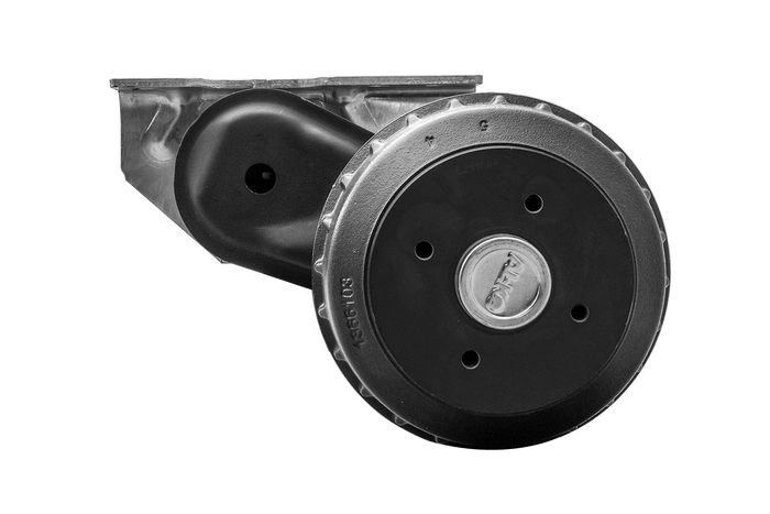 AL-KO COMPACT bremseaksel for tilhenger / bergingsbil 1350kg 1260mm 1630mm 4x100