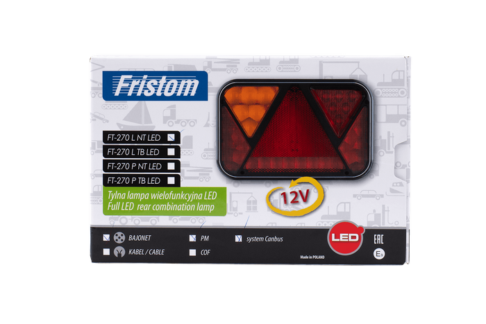 Baklys Fristom FT-270 LED 5 funksjoner igjen