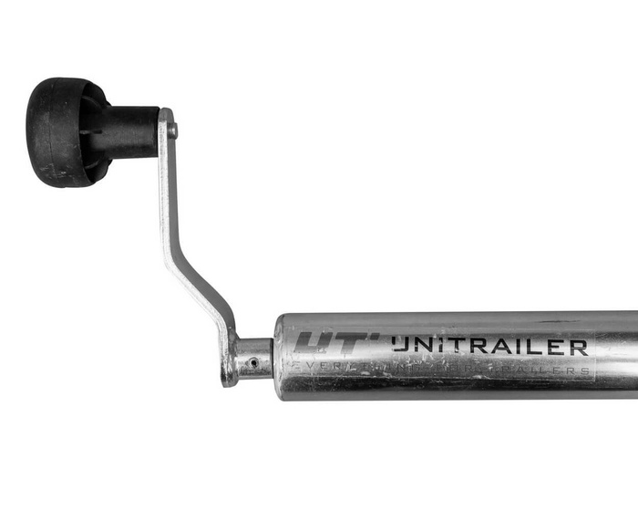 UNITRAILER sveivløfter med håndtak for tipping og lossing av en 1000 kg bilhenger 500-865 mm