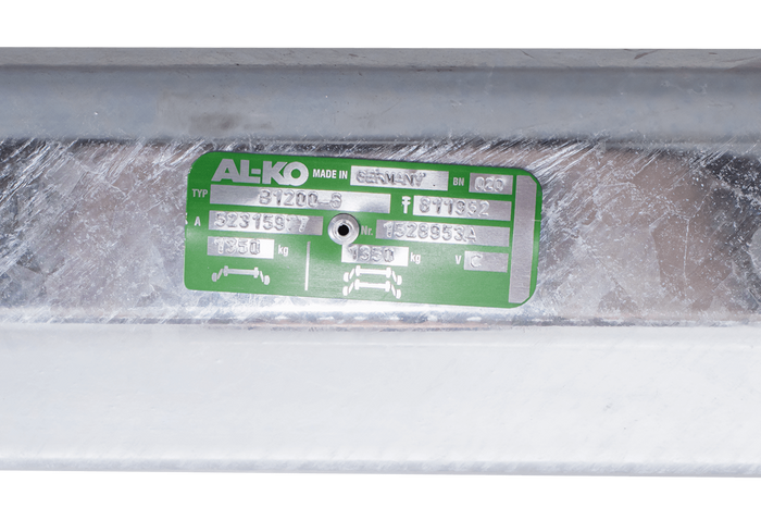 AL-KO COMPACT bremseaksel for båthenger 1350kg 1445/1555mm 2000mm 5x112