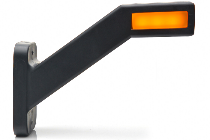 WAŚ 1448 L LED venstre markeringslampe på en gummiarm