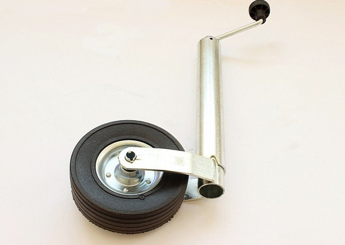 Støttehjul med klemme WINTERHOFF ST60-255SB+KLE60 250kg 60mm 525-755mm