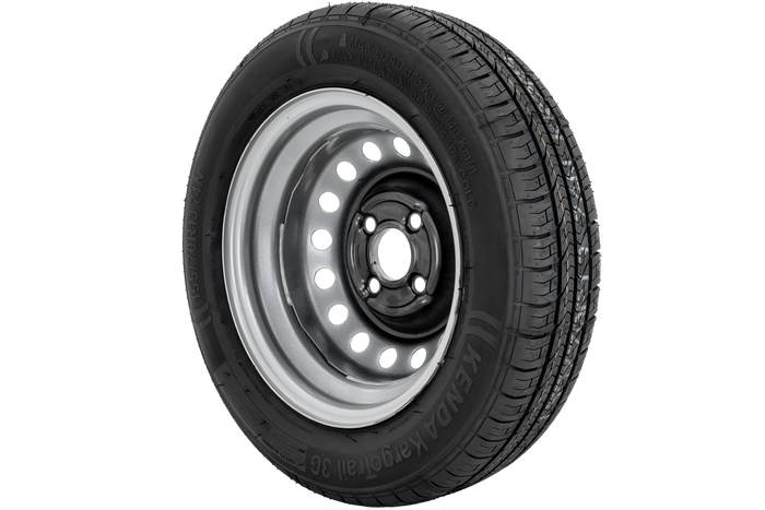 Tilhengerhjul DEKK KENDA 155/70 R13 74N KENDA FELG 4Jx13"H2 4x100 ET:30