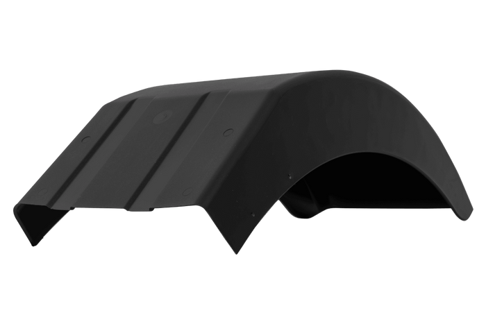 Halvskjerm for tilhenger DOMAR D1013004 hjulbue 395/220mm høyre