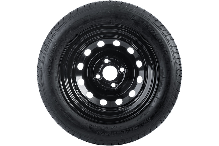 Tilhengerhjul DEKK LINGLONG 155/70 R13 75N UNITRAILER FELG svart 4Jx13"H2 4x100 ET:30