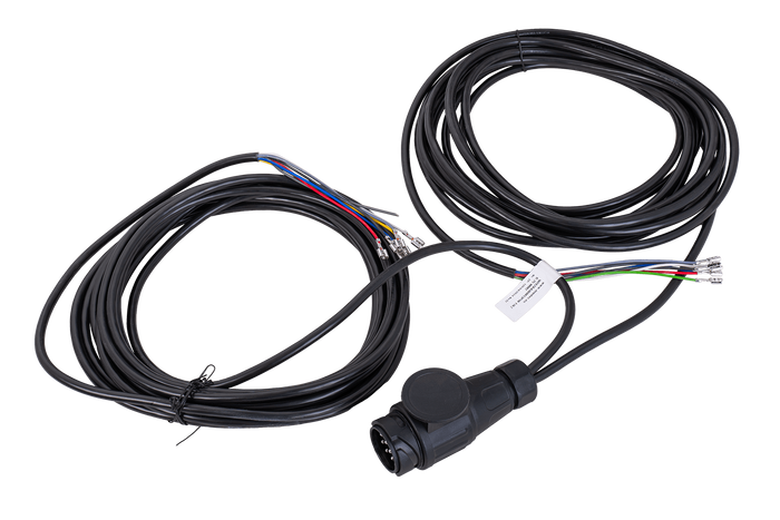 MANTES elektrisk installasjon tilhenger bergingsbil sele 8 m 13 PIN-plugg 6.3 kontakter