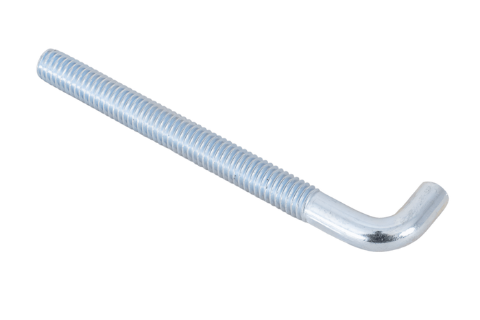 DROMET HP M6x70 konstruksjonskrok med vinklet ende (rett)