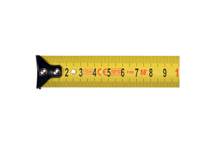 YATO YT-71156 sammenleggbart målebånd 10m x 25mm